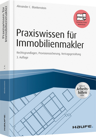 Praxiswissen für Iobilienakler inkl Arbeitshilfen online
Rechtsgrundlagen Provisionssicherung Vertragsgestaltung Haufe Fachbuch
PDF Epub-Ebook