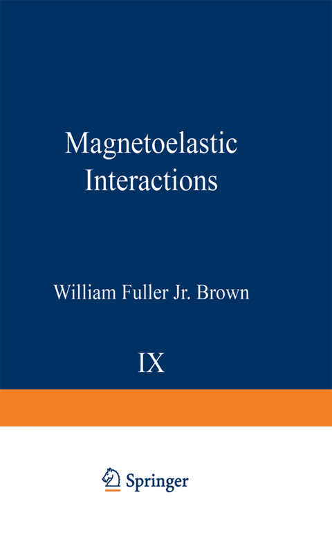 Magnetoelastic Interactions - William F.Jr. Brown