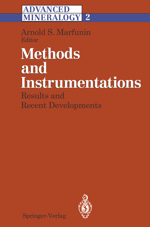 Methods and Instrumentations: Results and Recent Developments - 