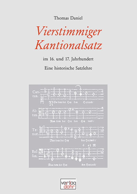 Vierstimmiger Kantionalsatz im 16. und 17. Jahrhundert - Thomas Daniel