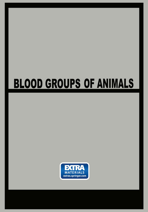 Blood Groups of Animals - 