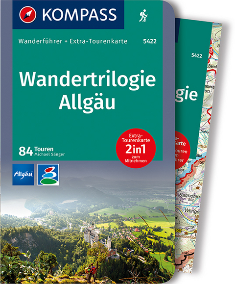 KOMPASS Wanderführer Wandertrilogie Allgäu - Michael Sänger