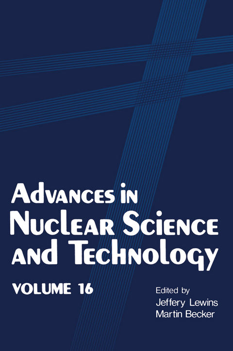 Advances in Nuclear Science and Technology - Jeffery Lewins, Martin Becker