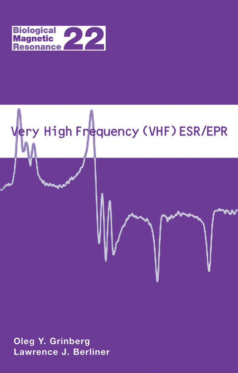 Very High Frequency (VHF) ESR/EPR - 