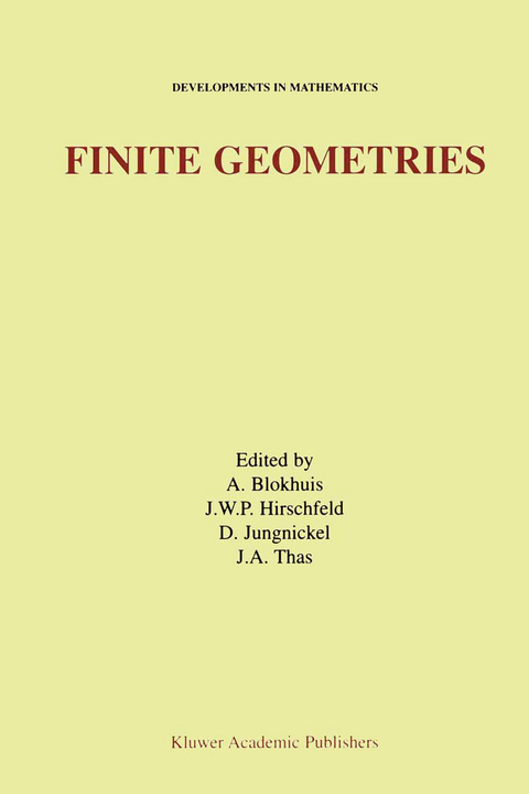 Finite Geometries - 