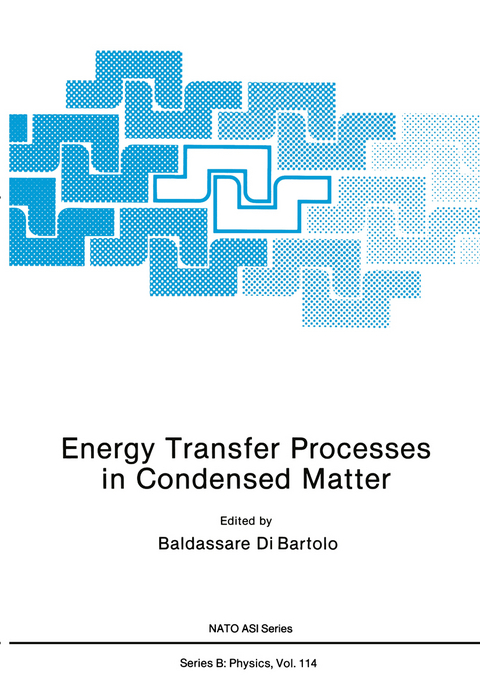 Energy Transfer Processes in Condensed Matter - Baldassare Dibartolo