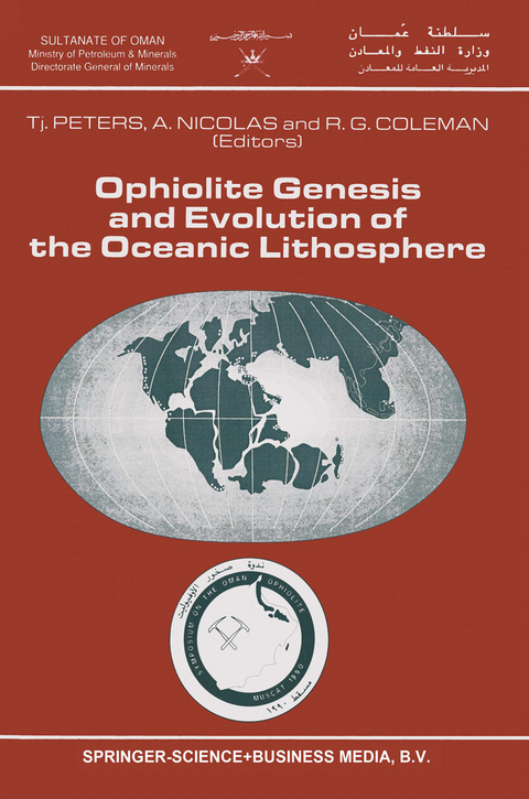 Ophiolite Genesis and Evolution of the Oceanic Lithosphere - 