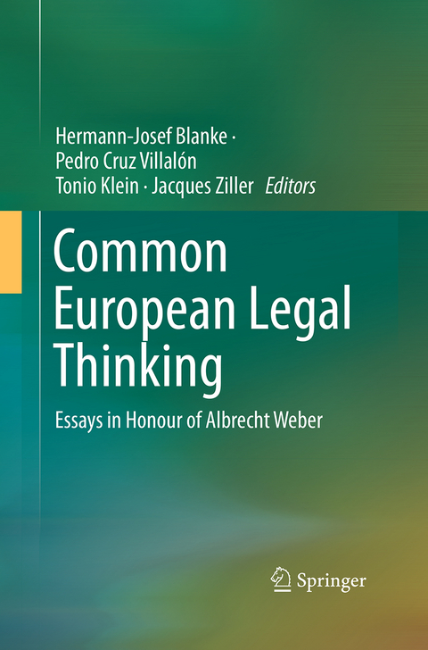 Common European Legal Thinking - 