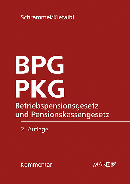 Betriebspensions- und Pensionskassengesetz - Walter Schrammel, Christoph Kietaibl