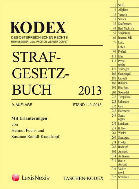 TASCHEN-KODEX Strafgesetzbuch 2013 - 