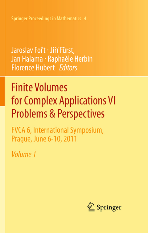 Finite Volumes for Complex Applications VI Problems & Perspectives - 