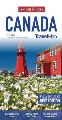 Insight Guides Travel Map Canada -  APA Publications Limited