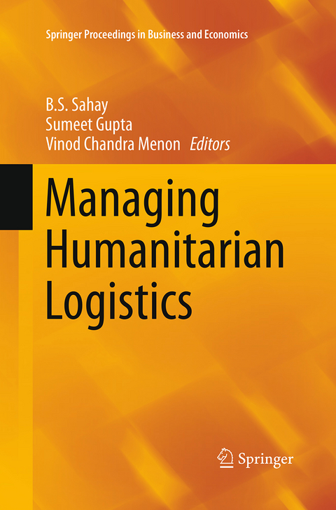 Managing Humanitarian Logistics - 