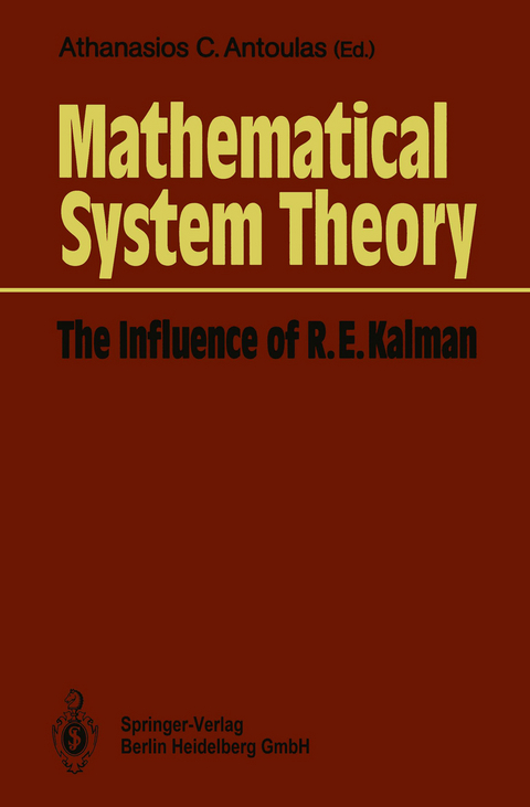 Mathematical System Theory - 