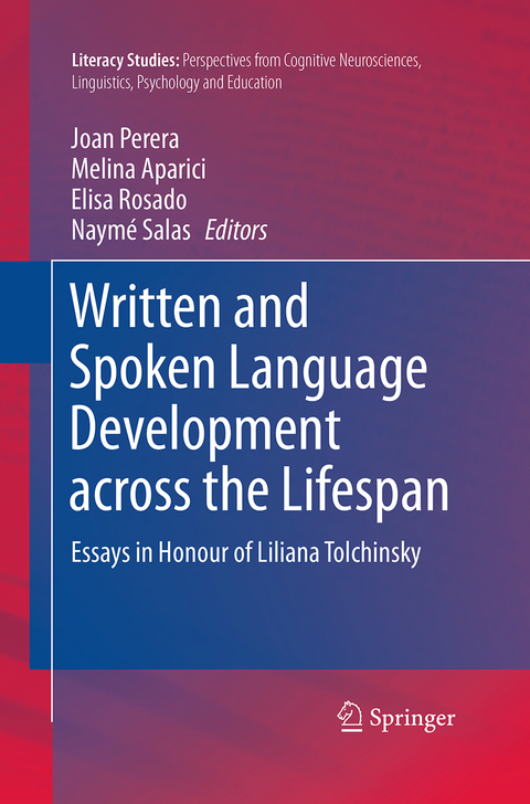 Written and Spoken Language Development across the Lifespan - 