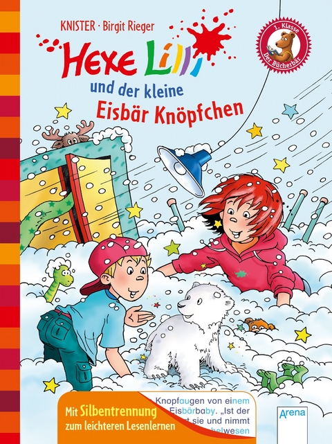 Hexe Lilli und der kleine Eisbär Knöpfchen -  Knister, Birgit Rieger