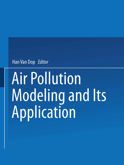 Air Pollution Modeling and Its Application VII - 