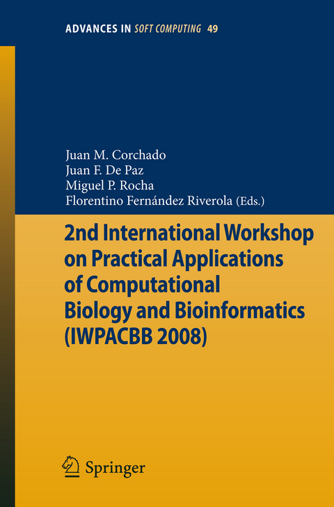 2nd International Workshop on Practical Applications of Computational Biology and Bioinformatics (IWPACBB 2008) - 