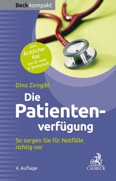 Die Patientenverfügung - Dino Zirngibl