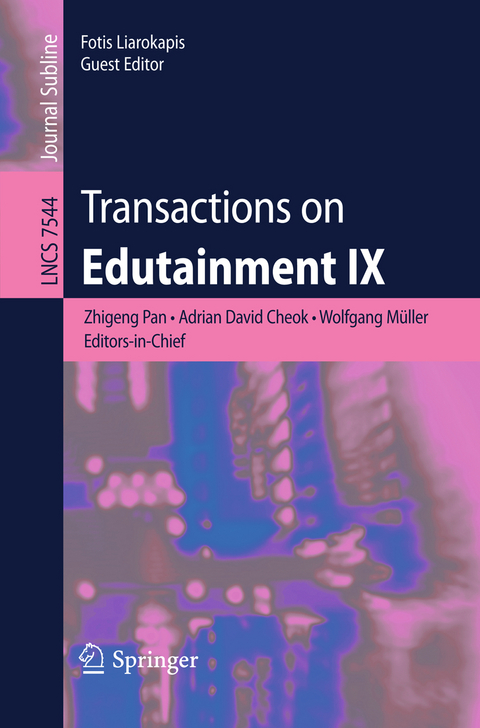 Transactions on Edutainment IX - 