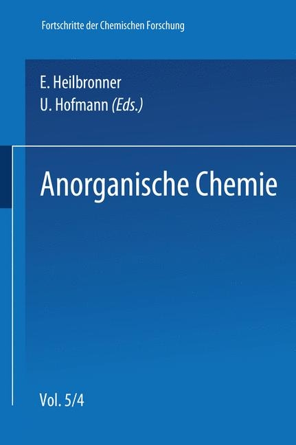 Anorganische Chemie - Hans Sillescu, Roland Paetzold, Johannes Weiss, U. Engelhardt, J. Jander, Heinrich Newesely