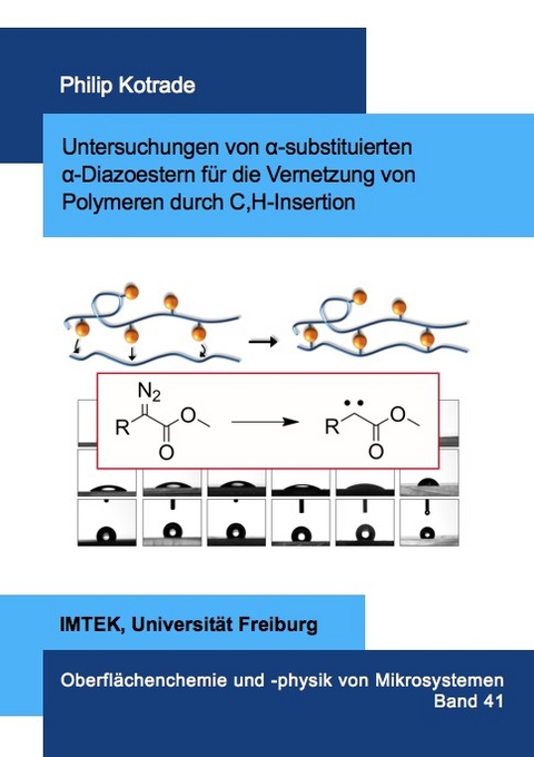 Untersuchungen von α-substituierten α-Diazoestern für die Vernetzung von Polymeren durch C,H-Insertion - Philip Kotrade