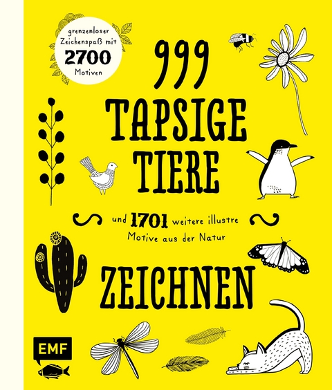 999 tapsige Tiere und 1701 weitere illustre Motive aus der Natur zeichnen