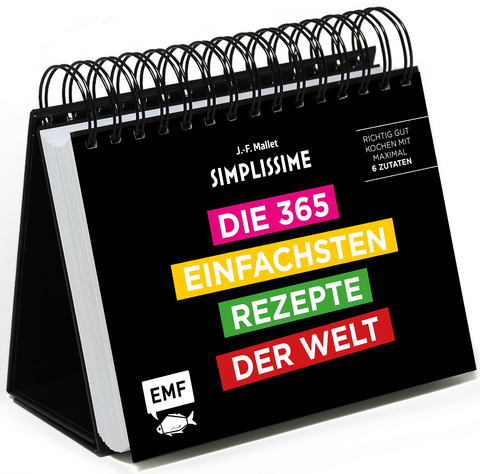 Simplissime – Die 365 einfachsten Rezepte der Welt: Tischkalender - Jean-Francois Mallet