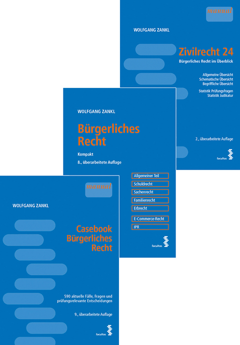 Kombipaket Casebook Bürgerliches Recht, Bürgerliches Recht - Kompakt und Zivilrecht 24 - Wolfgang Zankl