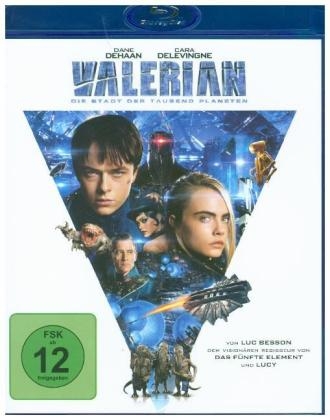Valerian - Die Stadt der tausend Planeten, 1 Blu-ray