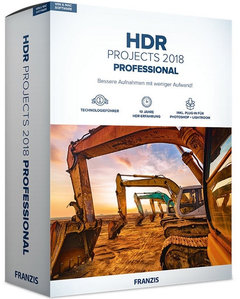 HDR projects 2018 professional (Win & Mac)