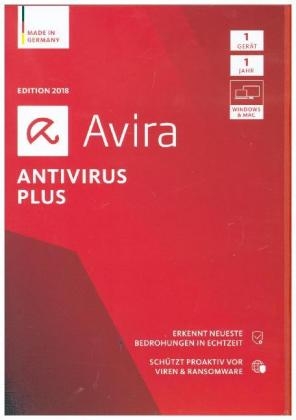 Avira AntiVirus Plus 2018 - 1 Gerät, 1 DVD-ROM