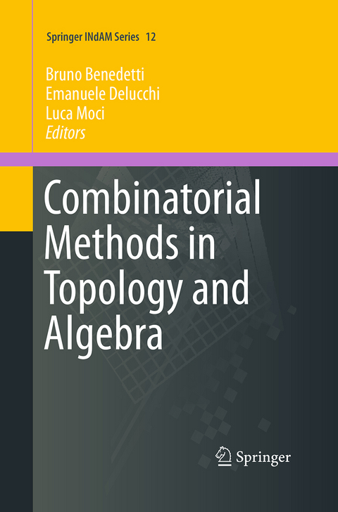 Combinatorial Methods in Topology and Algebra - 
