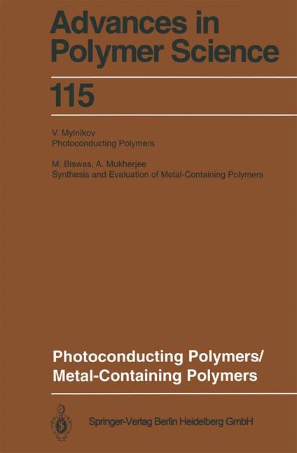 Photoconducting Polymers/Metal-Containing Polymers