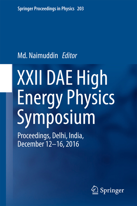 XXII DAE High Energy Physics Symposium - 