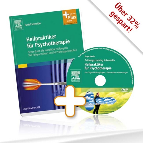 Prüfungstraining Psychotherapie f. Heilpraktiker-Paket - Schneider Koeslin  Schneider