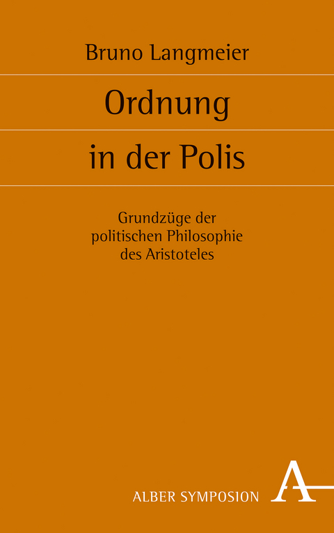 Ordnung in der Polis - Bruno Langmeier