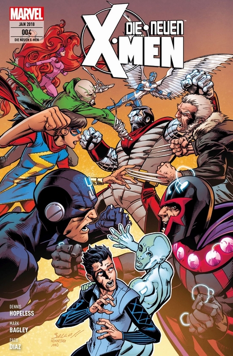 Die neuen X-Men - Dennis Hopeless, Mark Bagley, Paco Diaz, Yves Bigerel, Sina Grace, Cory Smith