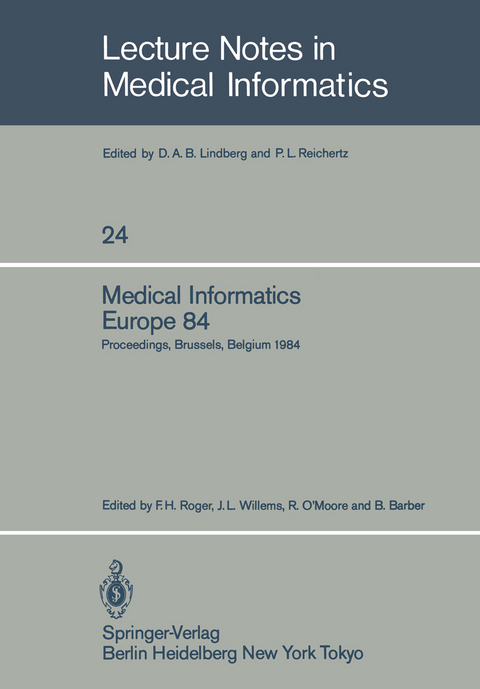 Medical Informatics Europe 84 - 