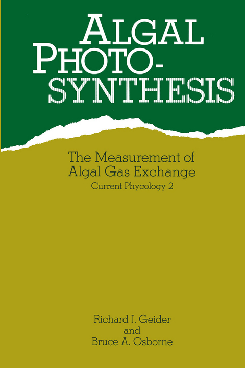 Algal Photosynthesis - Richard Geider