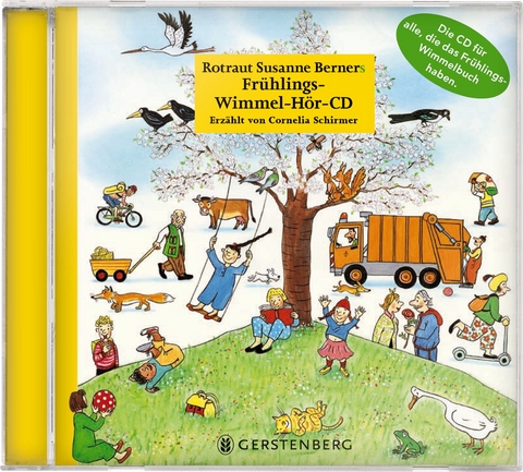 Frühlings-Wimmel-Hör-CD, 1 Audio-CD - Rotraut Susanne Berner, Wolfgang von Henko, Ebi Naumann