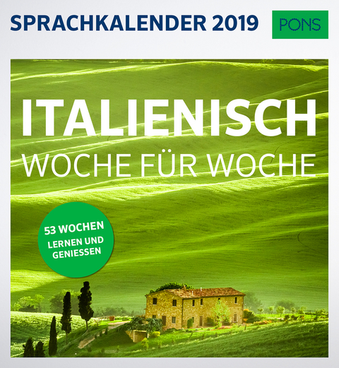 PONS Sprachkalender 2019 Italienisch Woche für Woche