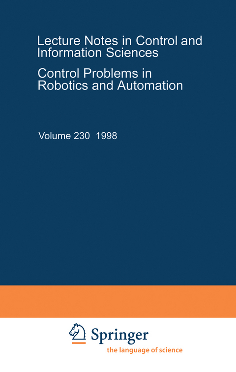 Control Problems in Robotics and Automation - 