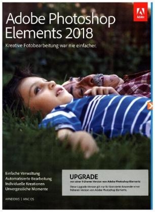 Adobe Photoshop Elements 2018, Upgrade, 1 Benutzer, DVD-ROM