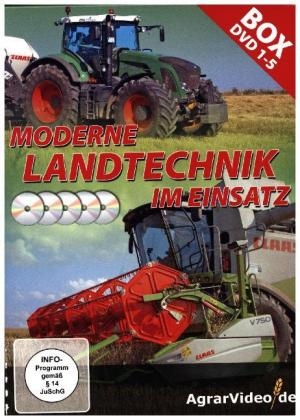 Moderne Landtechnik Teil 1-5, 5 DVD