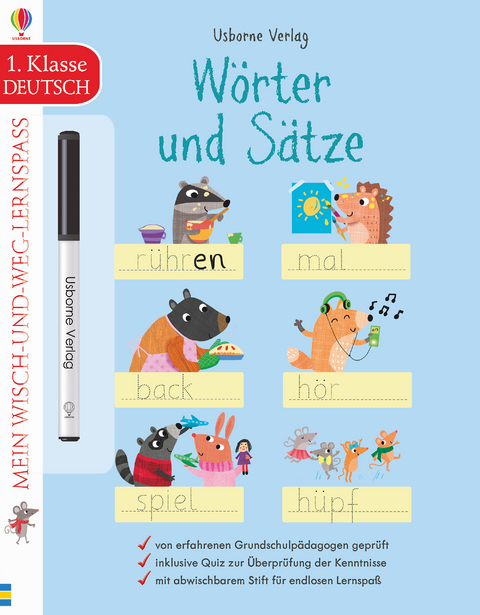 Mein Wisch-und-weg-Lernspaß: Wörter und Sätze (1. Klasse) - Jessica Greenwell