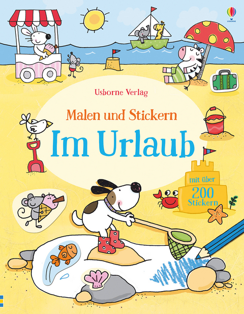 Malen und Stickern: Im Urlaub - Jessica Greenwell