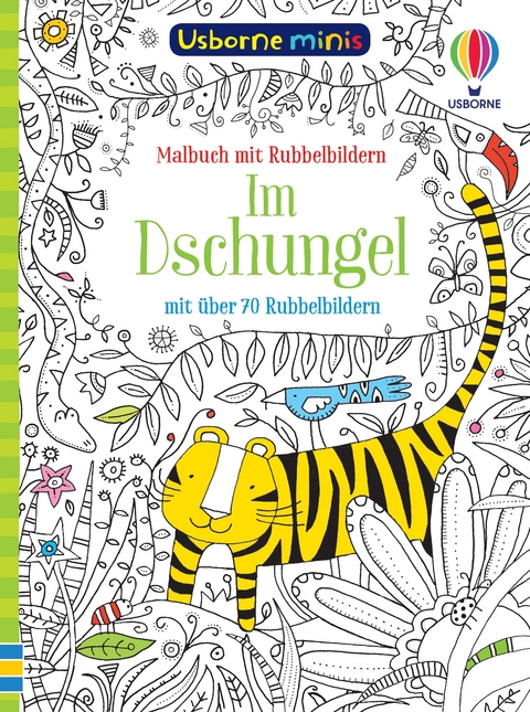 Usborne Minis - Malbuch: Im Dschungel - Sam Smith