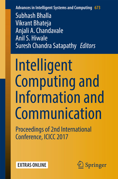 Intelligent Computing and Information and Communication - 