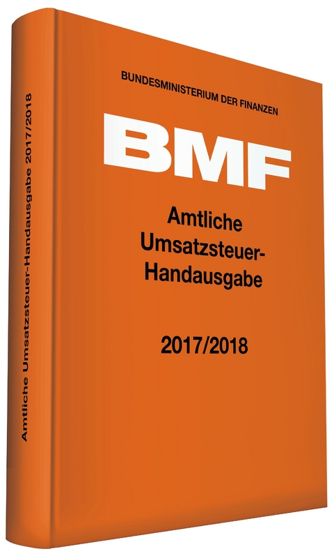 Amtliche Umsatzsteuer-Handausgabe 2017/2018